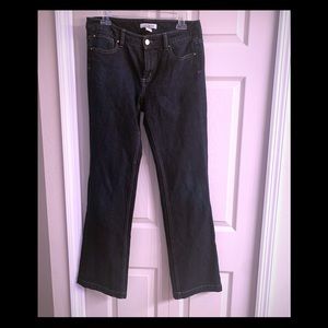 WHBM Dark Wash Boot Cut Jeans